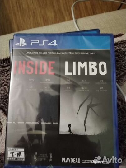 Inside limbo double pack ps4 новый рус субтитры
