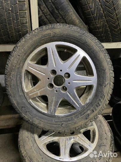 Литые диски r14 с шинами