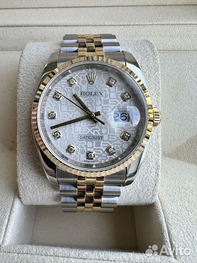 Часы rolex datejust 36mm diamonds оригинал