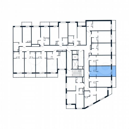 Квартира-студия, 24,4 м², 6/12 эт.