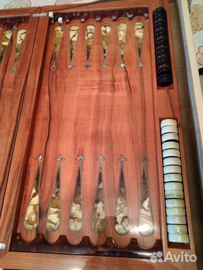 Нарды из янтаря 