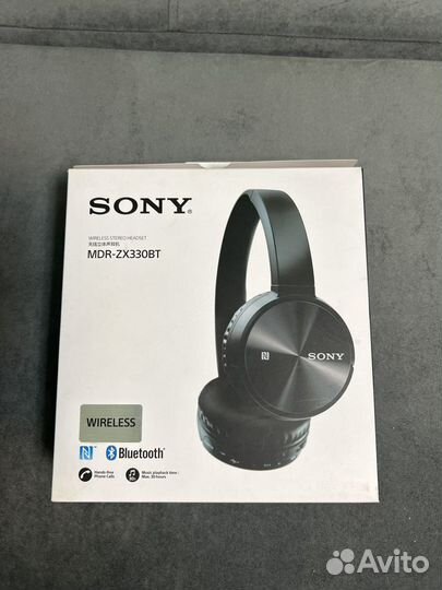 Беспроводные наушники sony mdr-zx330bt