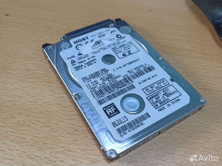 Жесткий диск hitachi 500gb