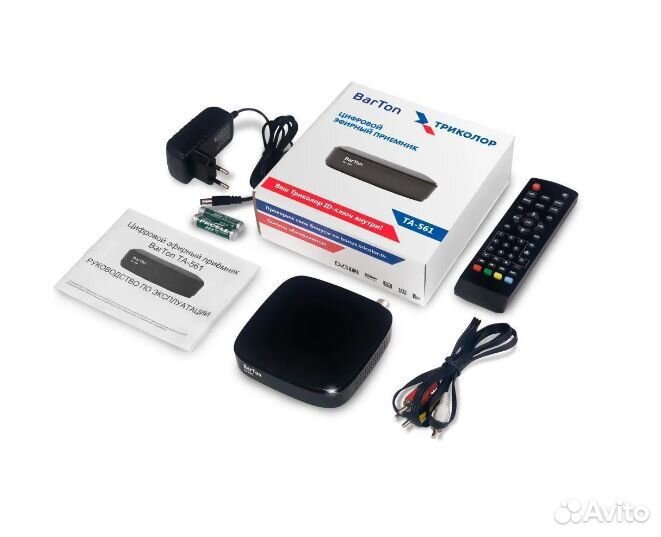 Комплект цифрового телевидения на 1 тв Cadena 1221