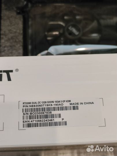 Видеокарты RTX 3060/RTX 4060/RTX4060Ti
