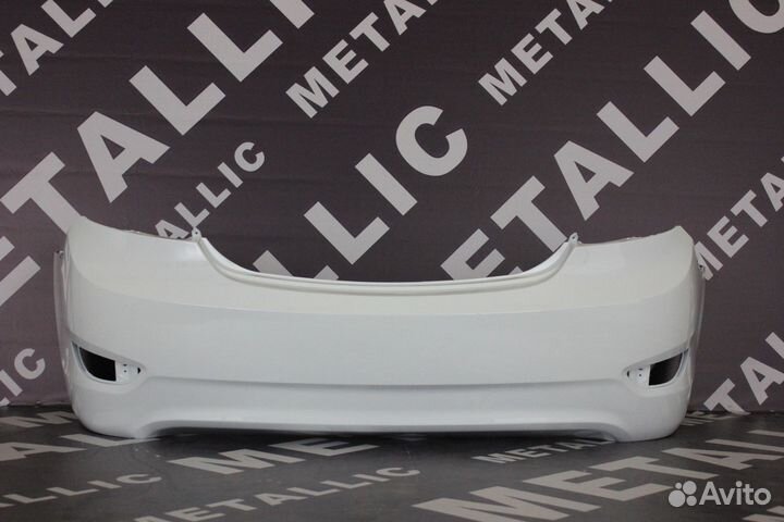 Бампер Хендай / Hyundai /10 Солярис задний крашен