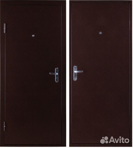 Дверь входная металлическая