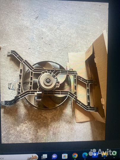 Диффузор вентилятор логан сандеро ниссан