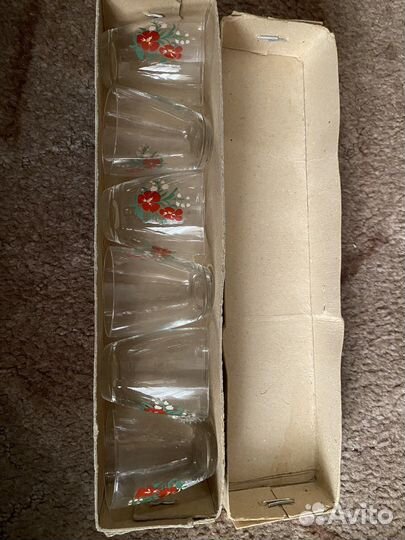 Посуда бокалы стеклянные наборы