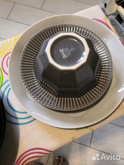 Тарелки, пиала Икеа