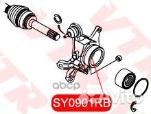 Плавающий сайлентблок цапфы задней подвески