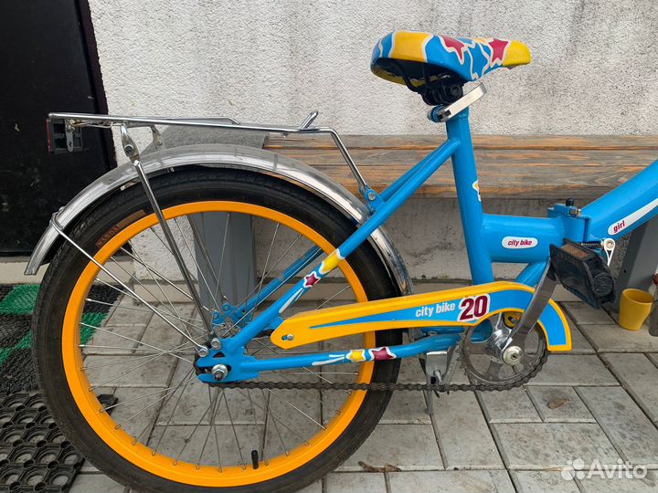 Велосипед складной для девочки