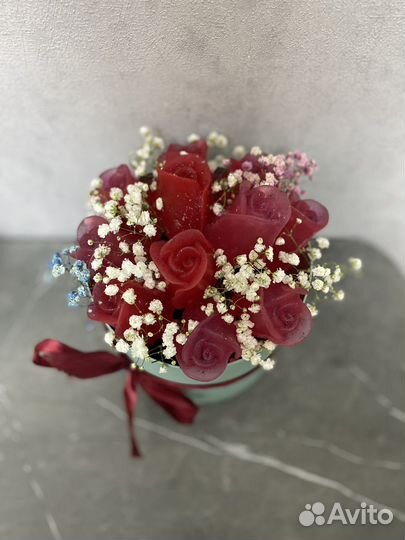 Букет из мыла