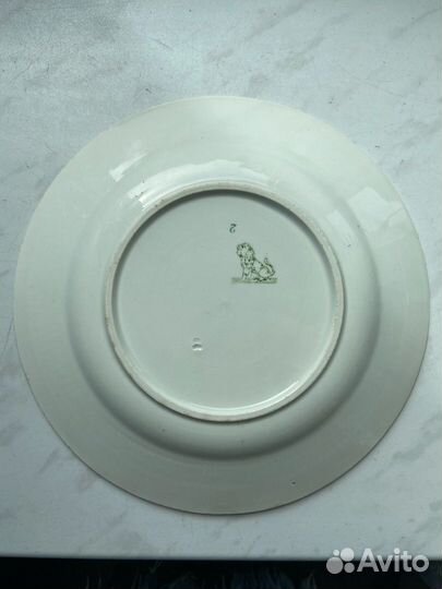 Тарелка старинная 1927-1937гг