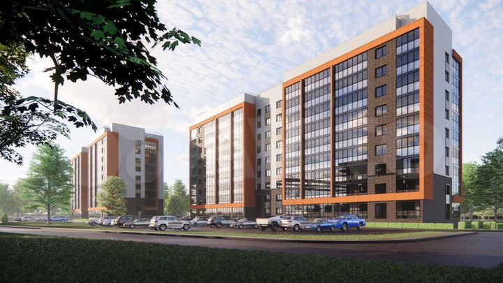 3-к. квартира, 93,2 м², 9/9 эт.