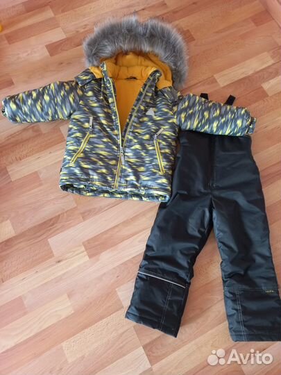 Зимний костюм для мальчика 110