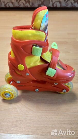 Роликовые коньки детские раздвижные 26