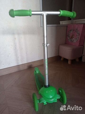 Самокат трехколесный capella