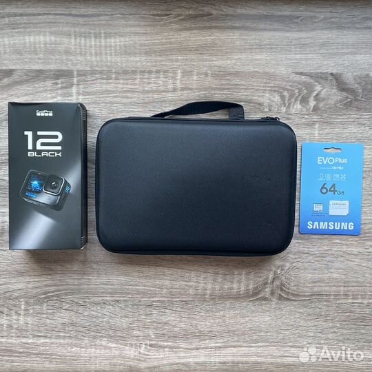 Экшн-камера GoPro Hero 12 Black + Аксессуары