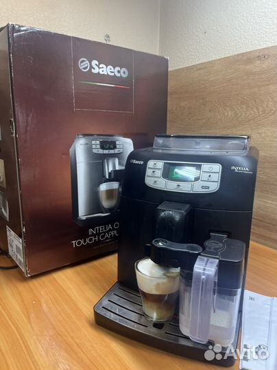 Кофемашина saeco intelia one touch cappuccino