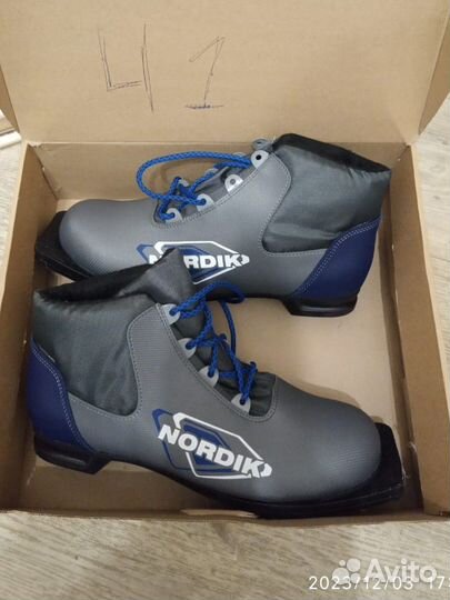 Лыжные ботинки Nordik новые размер 41