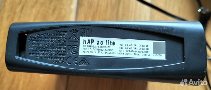 Mikrotik hаp aс lite