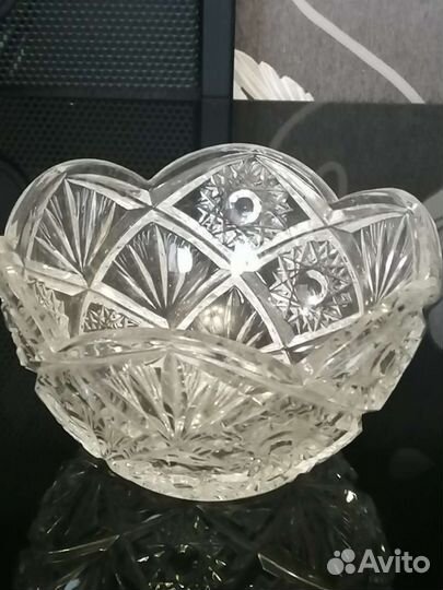 Ваза хрустальная СССР