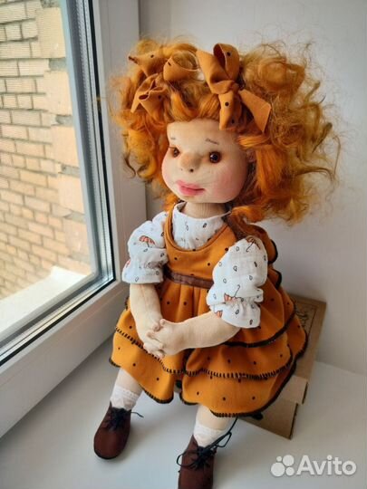 Кукла текстильная