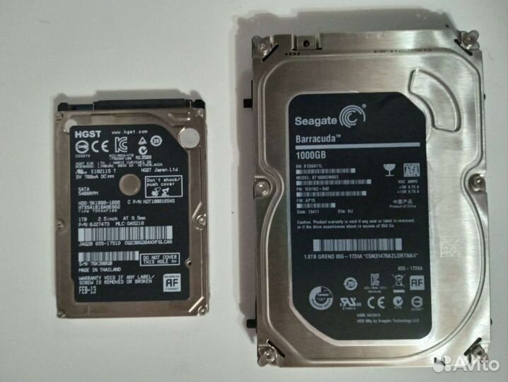 Жесткие диски hdd 1тб