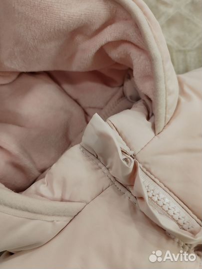 Зимний комбинезон для девочки 80