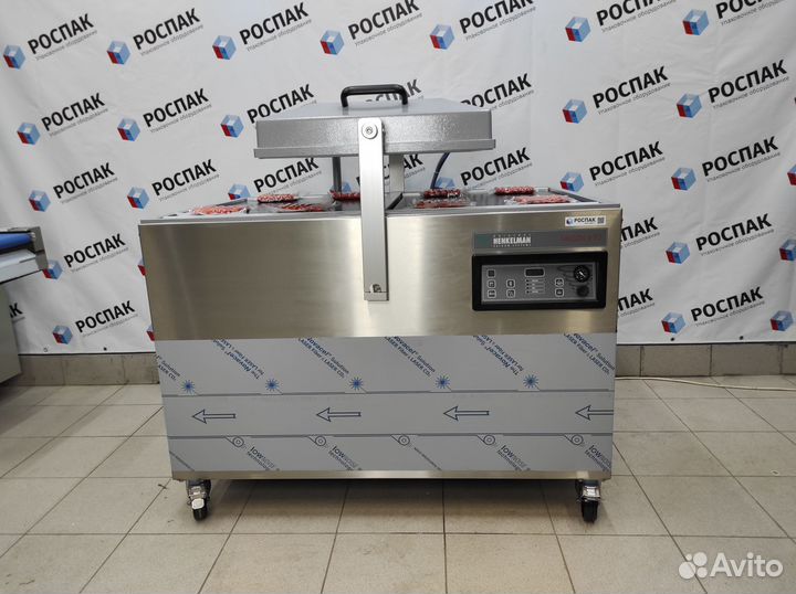 Вакуумный упаковщик henkelman falcon 2-70 2-камеры