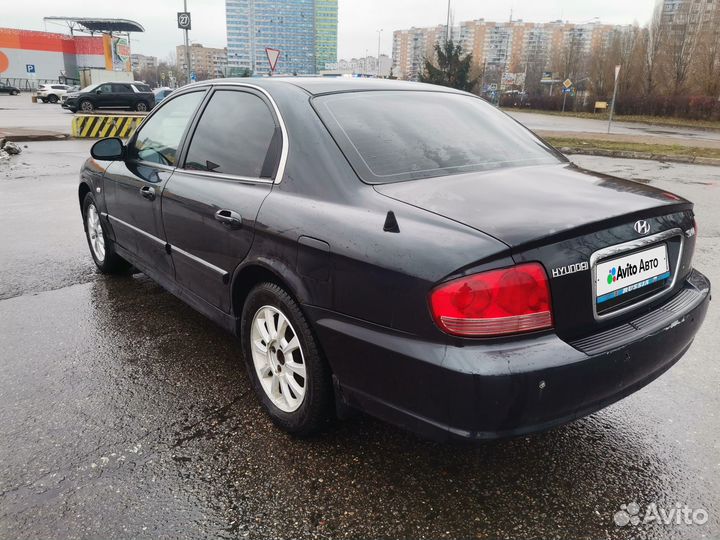 Hyundai Sonata 2.0 МТ, 2007, 222 620 км