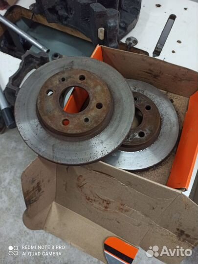 Диск тормозной передний ваз 2110