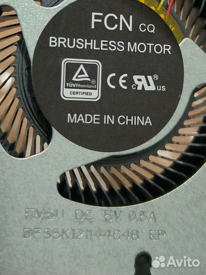 Кулер для Acer TravelMate TMP214-52 (4 pin)