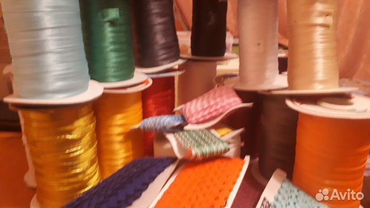 Косая бейка атласная