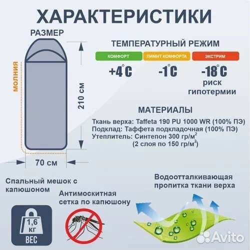 Спальный мешок 