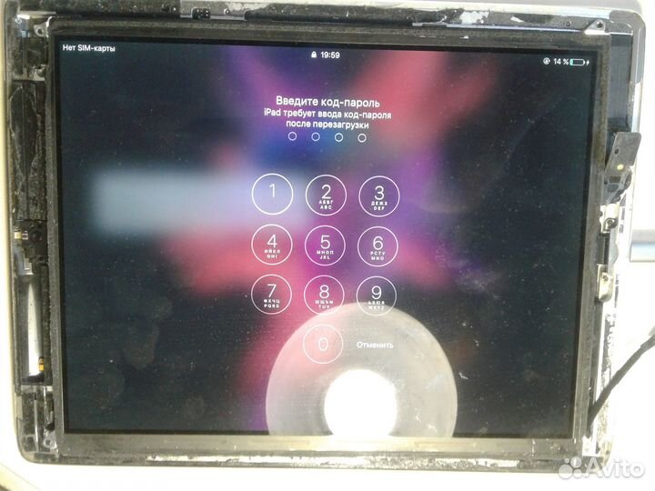 iPad 4 64gb на запчасти