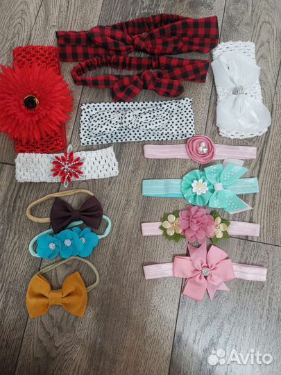 Повязки на голову для малышки