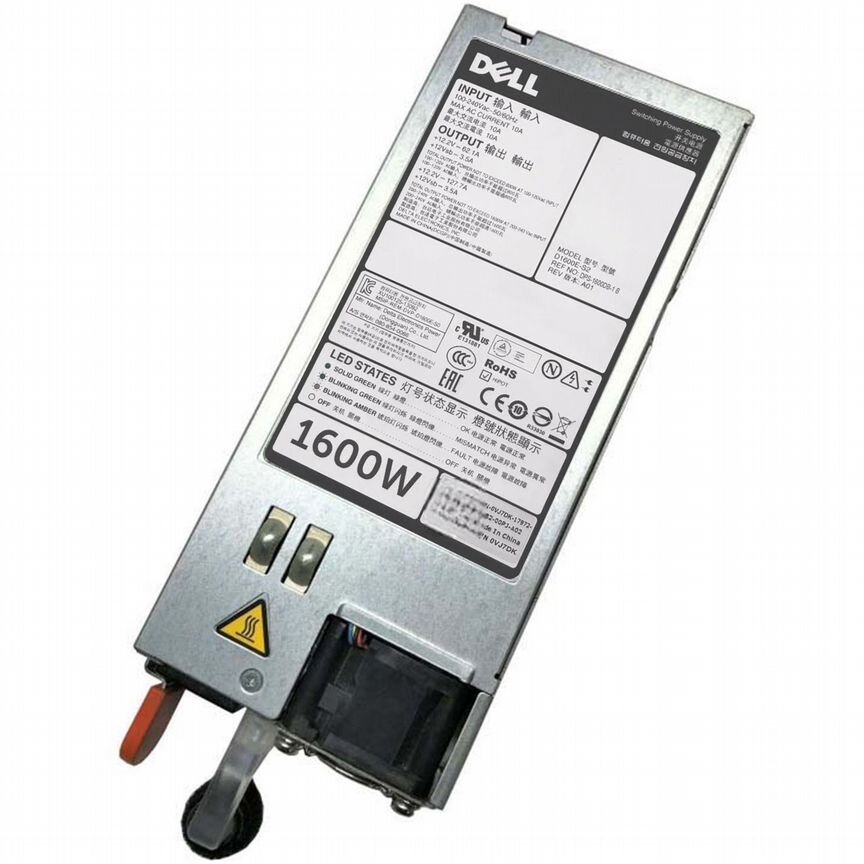 [DPS-1600DB-1] Блок Питания Dell B Vj7dk 1600w Dps-1600db-1