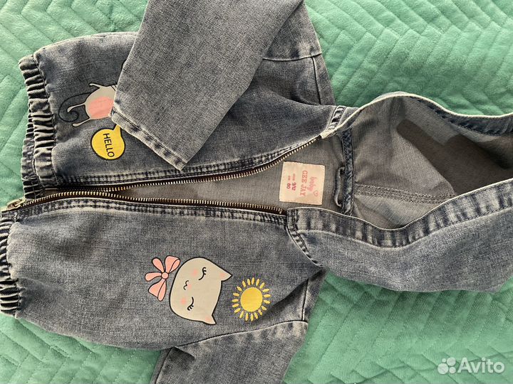 Джинсовка детская 80