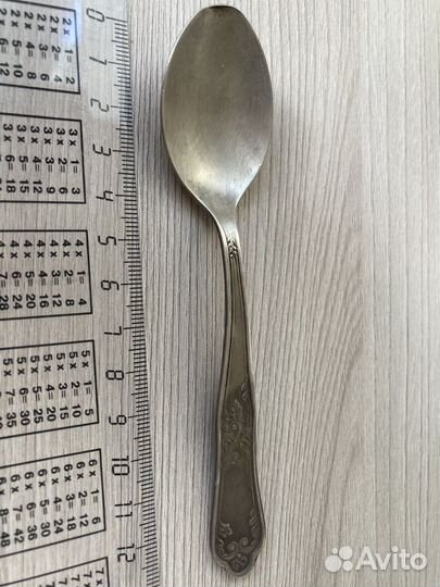 Чайная ложка серебро СССР