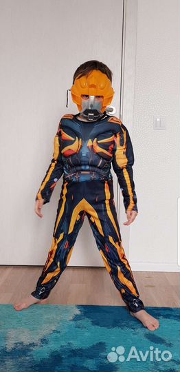 Новогодний костюм Бамблби, M (110-120)