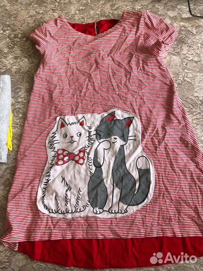 Вещи на девочку пакетом 116 -122 размер