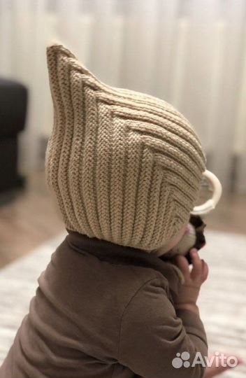 Шапка вязаная детская