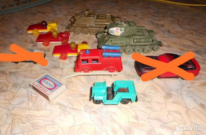 Машинки и трансформеры СССР и начала 90-х