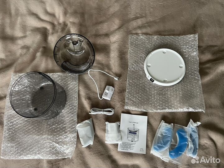 Автоматический фонтан поилка для кошек и собак