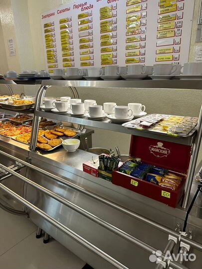 Линия раздачи для столовых