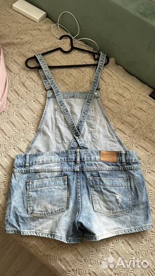 Комбинезон женский летний джинсовый