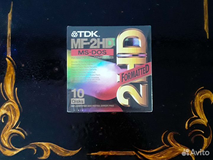 Дискеты TDK MF-2 HD, 10шт в упаковке