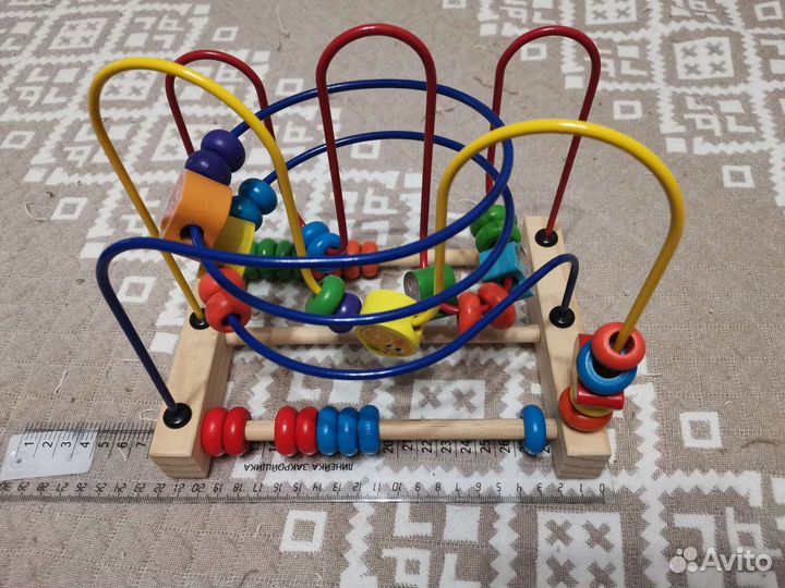 Лабиринт деревянный для малышей